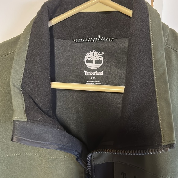 Timberland Men's Olive Lightweight softshell Jacket - Picture 2 of 9